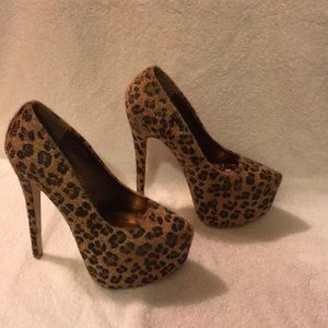 Cheetah platform heels